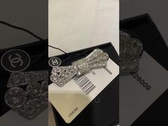 Broche de luxo floral em latão, banhado a ouro, tamanho médio, com diamantes, 20g