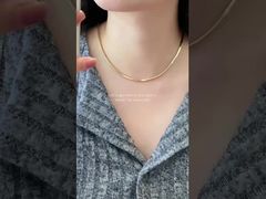 Italian Crafted 925 Sterling Silver Snake Chain Necklace with Ultra-Sparkle and 18 Inches Length