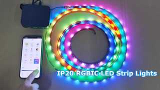 Smart RGBIC LED Strip 12V USB Waterproof